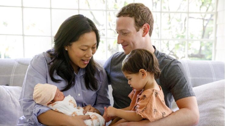 Mark Zuckerberg papà per la terza volta
