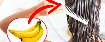 Maschera per capelli alla banana