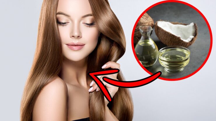 Olio di cocco per capelli fini