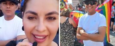 Donna porta il marito omofobo al Gay Pride