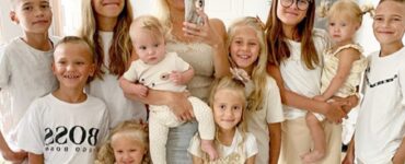 Donna di 35 anni mamma di 10 bambini