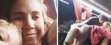 Mamma criticata per il comportamento dei figli sul bus