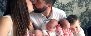 Super papà di 3 gemelli sorpreso dalla notizia durante la gravidanza
