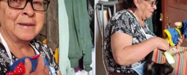 Il figlio regala alla mamma una bambola che non poteva permettersi durante l'infanzia