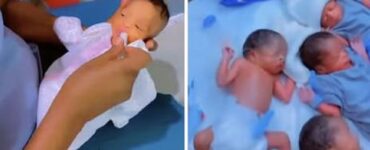 Donna partorisce 4 gemelli dopo 7 anni di tentativi