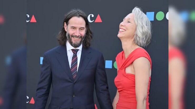 Keanu Reeves e Alexandra Grant