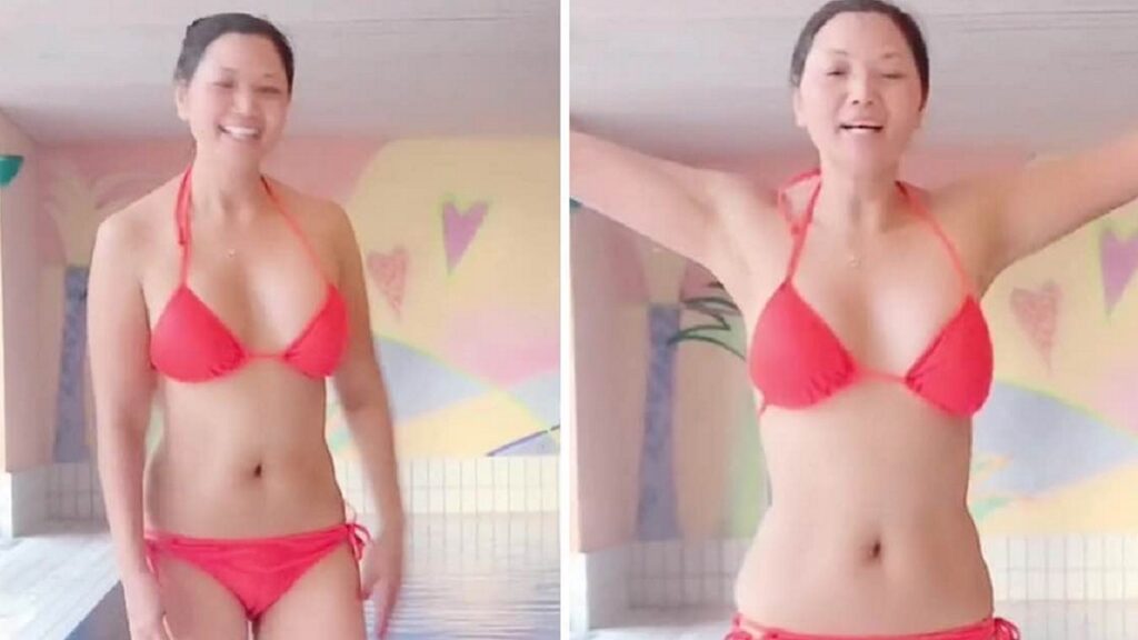 Donna di 53 anni in bikini
