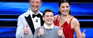 Avete mai visto il figlio di Amadeus e Giovanna Civitillo