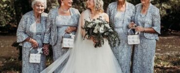 Sposa nomina le quattro nonne damigelle d'onore al suo matrimonio
