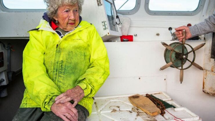 pescatrice di astici più anziana del mondo