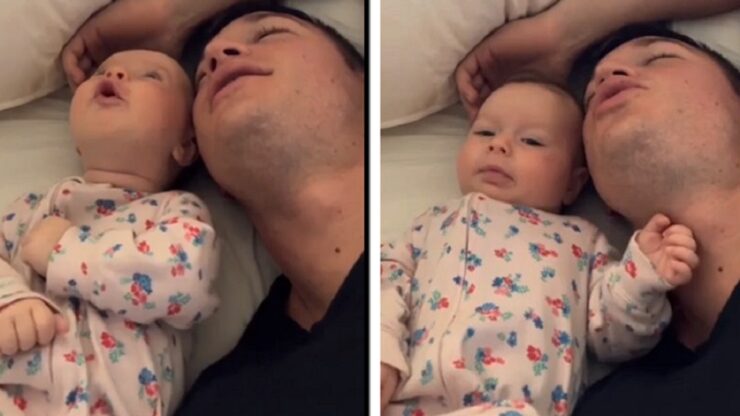 duetto papà figlia