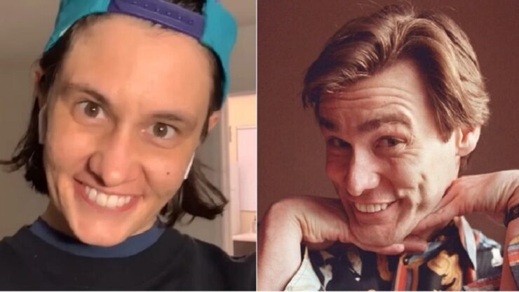 Jim Carrey somiglianza figlia