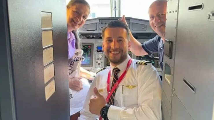 pilota aereo genitori